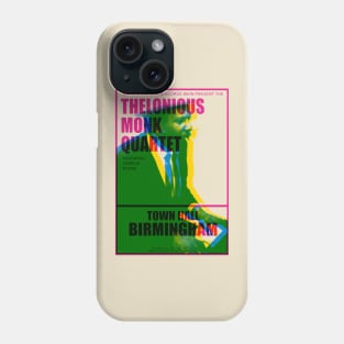 Thelonious Monk tour poster Phone Case