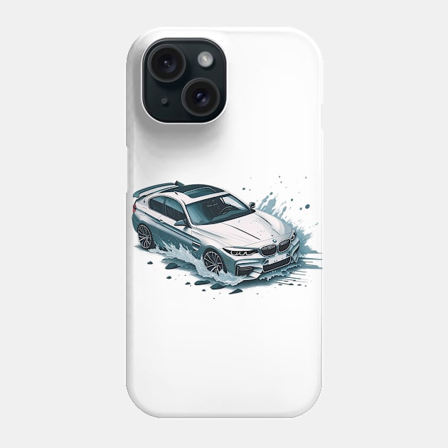 BMW In The Sky Phone Case by AySelin