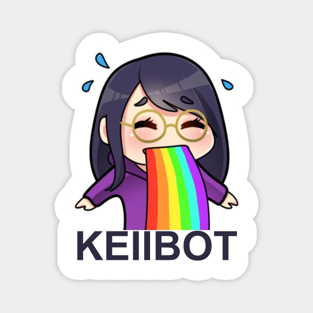 KeiiPuke (D font) Magnet by keiibot