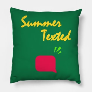 Summer Texted Pillow