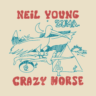 classic 70s neil young & crazy horse T-Shirt