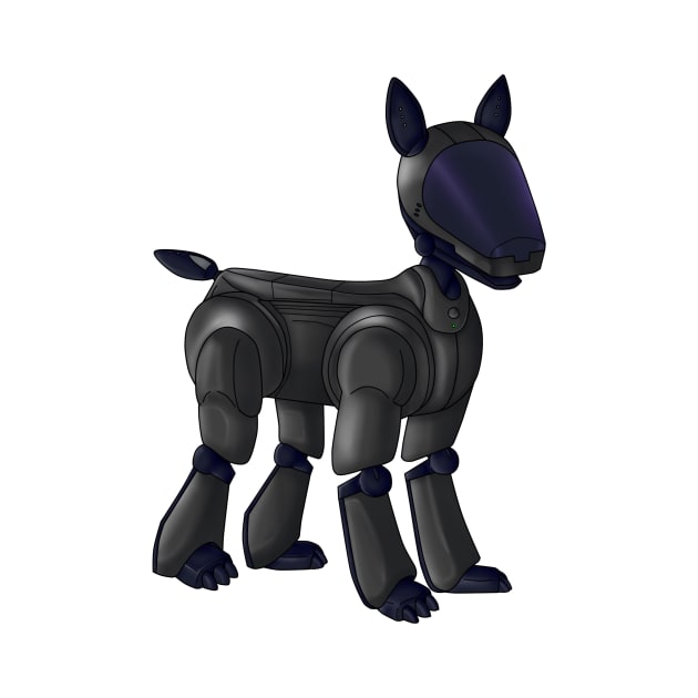 Aibo ERS-210 (Black) by ThreeChance