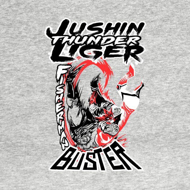 Get Wallpaper Jushin Thunder Liger Fisherman Buster V2 Jushin Thunder Liger T Shirt Teepublic HD