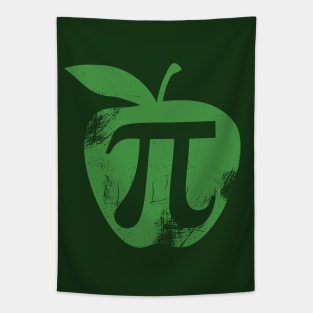 Green Apple pi Tapestry