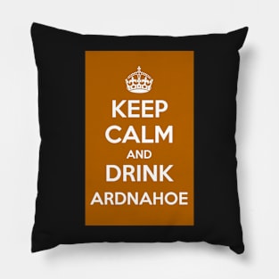 Keep Calm and Drink Ardnahoe Islay whisky Pillow