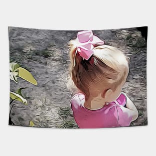 Pink Innocence Tapestry