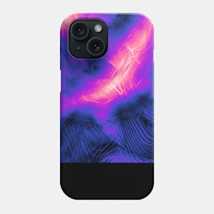 Genderfluid Pride Abstract Fractal Fog Phone Case