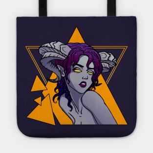 Space horns Tote