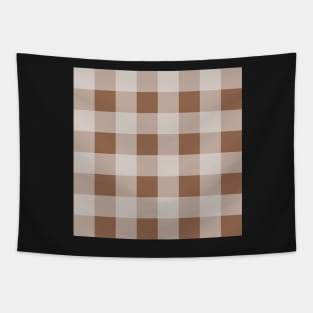 Little Critter Plaid - Light Brown and White Tapestry