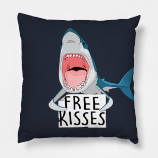 Free kisses Pillow