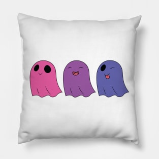 Bisexual Pride Ghosts Pillow