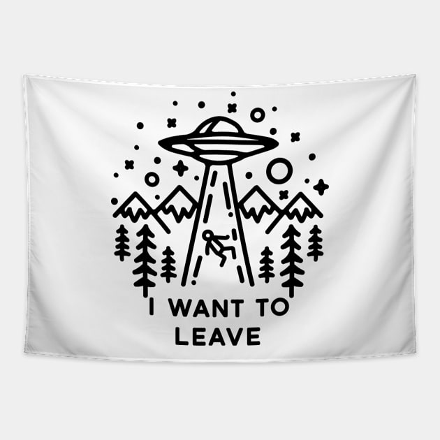 I want to leave Tapestry by Vectographers