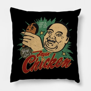 Vintage Chinese Fried Chicken Pillow