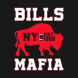 Bills Mafia Football T-Shirt