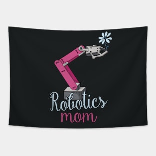 Robotics Mom Arm Flower Art Tapestry