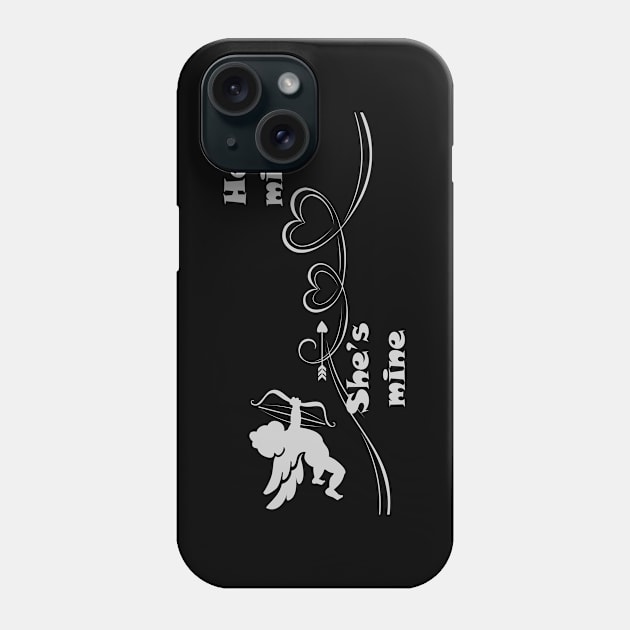 couple clothing cupid full Phone Case by INDONESIA68