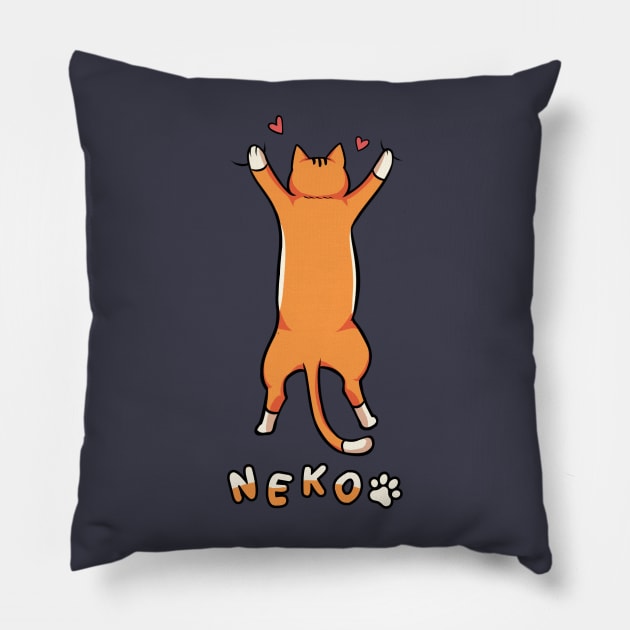 Hanging Cat Pillow by KucingKecil