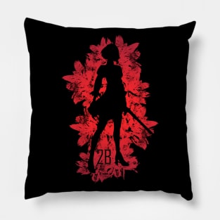 Red Flowers - 2B Pillow