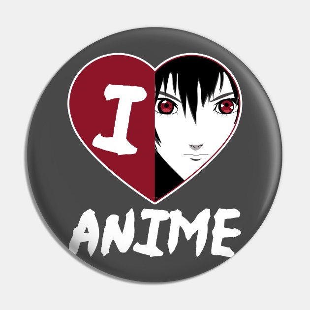 I Love Anime Face - Anime - Pin | TeePublic I Love Anime Face - Anime - Pin | TeePublic