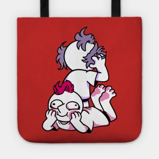 Purple and Pink Weirdo Tote