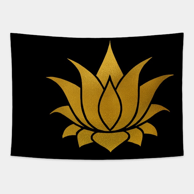 Lotus Tapestry by erzebeth