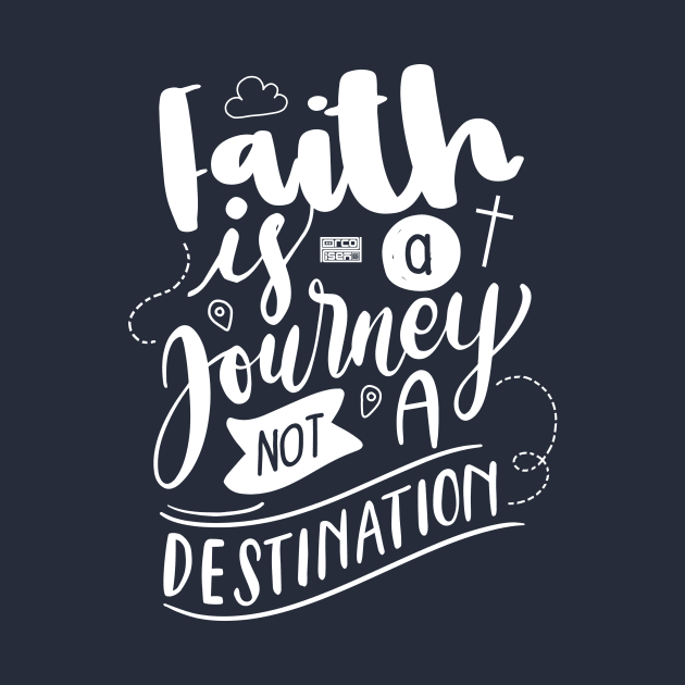 FAITH JOURNEY DESTINATION MINISTRY MISSION CHRISTIAN by porcodiseno