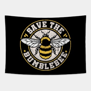 Save the Bumblebee - Bumblebee Conservation Graphic Tapestry