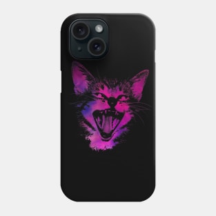 Purple cat #cat #cats Phone Case