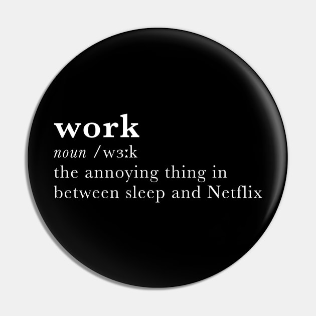 Work - dictionary definition Pin by Creatobot