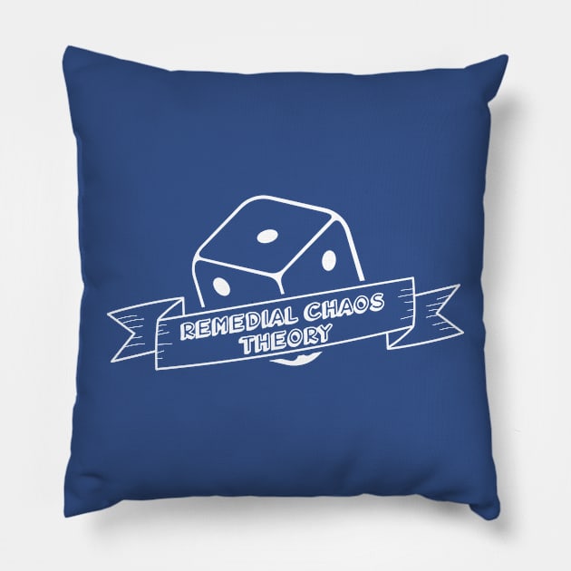 Remedial Chaos Theory Pillow by GusDynamite