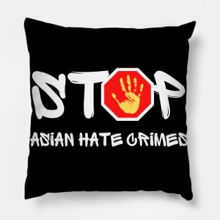 Stop asian hate crimes Pillow