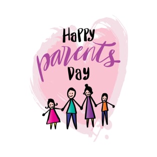 Happy Parents Day Big Family T-Shirt