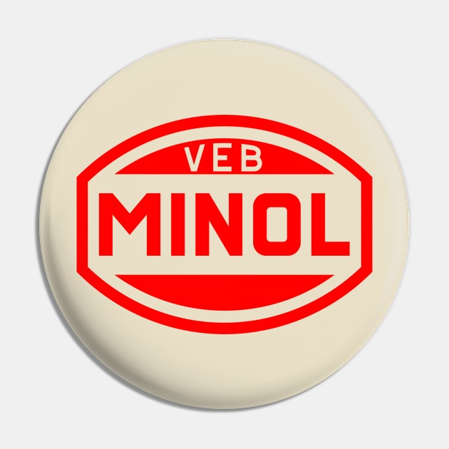 VEB Minol logo (original in 1c) Pin by GetThatCar