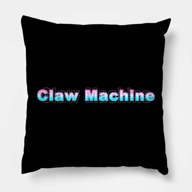 Claw Machine Pillow by Sanzida Design