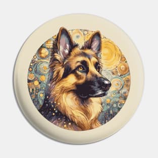 German Shepherd Dog Mom Pin