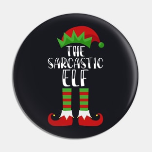 The Sarcastic Elf Pin