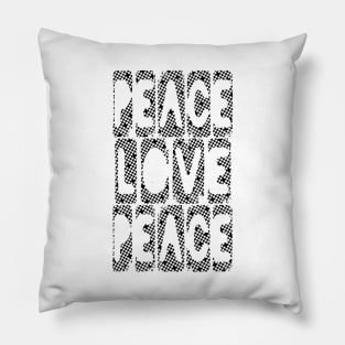 Peace Love Harmony Pillow
