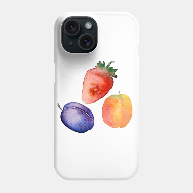 Berries Phone Case by Olga Berlet