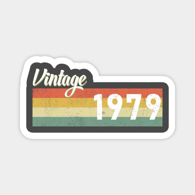 Vintage 1979 Magnet by WAADESIGN