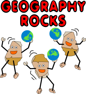 Geography Rocks Magnet