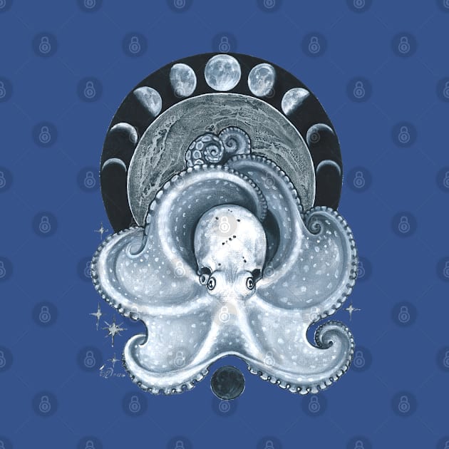 Celestial Octopus by ardenellennixon