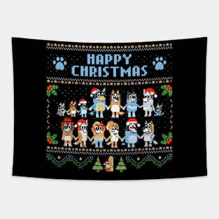 happy cristmas Tapestry