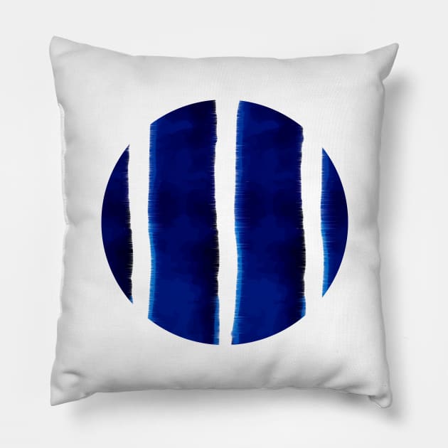 Shibori Stripes Pillow by bruxamagica