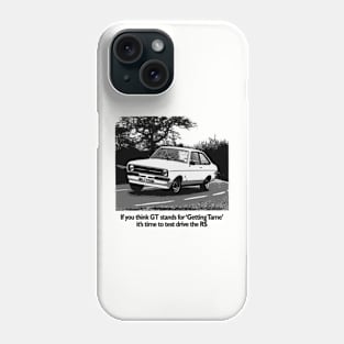 FORD ESCORT RS1600 - advert Phone Case