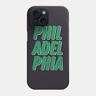 Philadelphia  // Retro Typography Design Phone Case