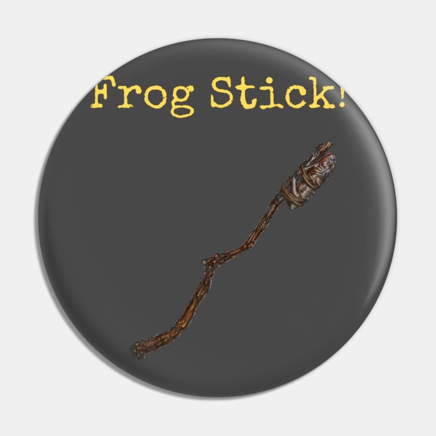 Frog Stick Pin by theNerdcast1