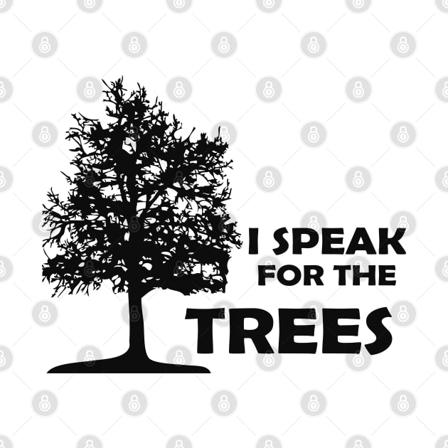 Tree - Speak for the trees by KC Happy Shop