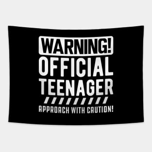 Warning! Official teenager approach with caution! w Tapestry