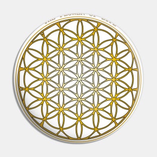 The Flower of LIfe Pin