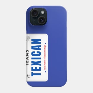 Texican License Plate Phone Case